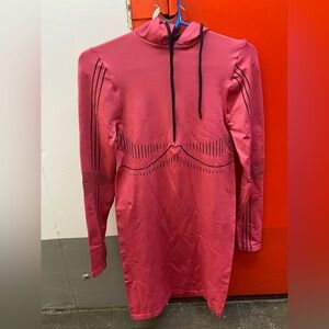 PrettyLittleThing Pink High Low Dress